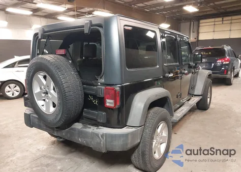 2008 Jeep Wrangler Unlimited X из США, поврежденный, VIN 1J4GA39138L647828